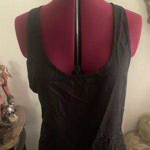 EUC Hype black dressy tank. Size S